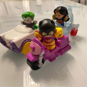 Fisher Price Little People DC super friends (set of 3)